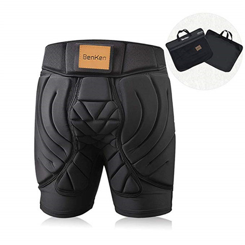 BenKen Ski Butt Pants Hip Protection Butt Guard for Skateboarding Skiing Riding Cycling Snowboarding Overland Racing Armor Pads ► Photo 1/6