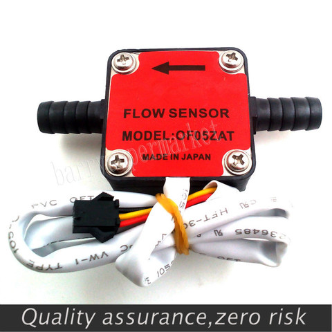 Flow meter fuel gauge flowmeter caudalimetro counter flow indicator sensor milk honey detergent Hall flowmeter OD13mm 0-10LPM ► Photo 1/1