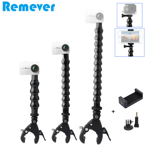 New Flexible Goose Neck Monopod with Holder Bracket for Gopro Hero