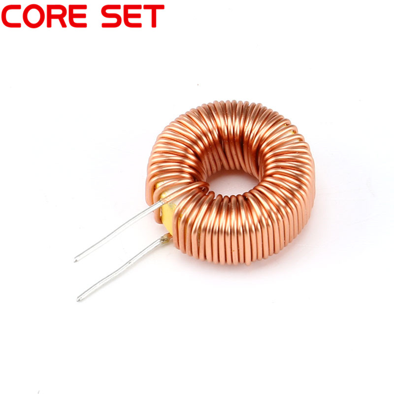 2PCS Toroid Core Inductors Wire Wind Wound for DIY mah--100uH 6A Coil 