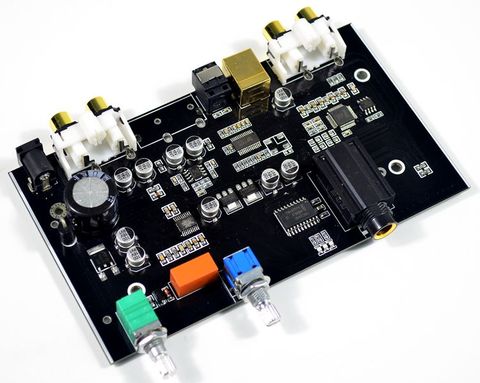 Assembly Fiber optic USB decoder board HiFi PCM5100 USB DAC Decoder Board New ► Photo 1/4