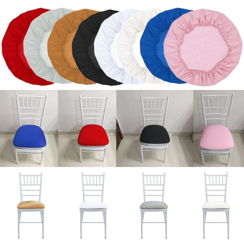 Removable Spandex Stretch Elastic Chair Hood Seat Covers Dining Room Wedding Banquet Chair Covers Decor Washable Slipcover ► Photo 1/6