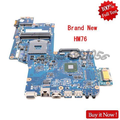 NOKOTION NEW For Toshiba satellite C870 L870 L875 Laptop motherboard H000041590 HM76 HD 4000 DDR3 PLF/PLR/CSF/CSR Mainboard ► Photo 1/6