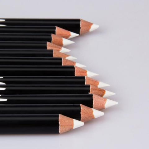 12PCS/Lot white Make Up  Pen Eyeliner Eye Liner Pencil Eyebrow Eyeshadow Cosmetics Eyes Makeup Tools ► Photo 1/6