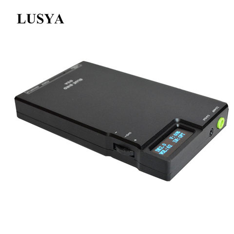 Lusya OPA2604 Portable decoding amp OTG computer sound card dual ES9018 HiFi sound quality coaxial fiber decoding T0132 ► Photo 1/6