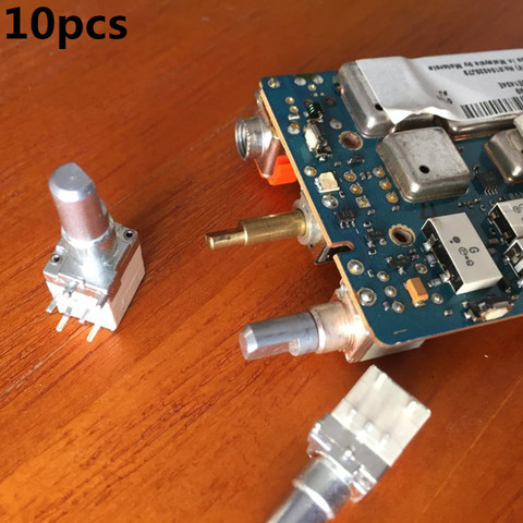 10pcs Power Switch Volume Switch For MOTOROLA GP340 GP344 GP380 P040 CP040 P140 EP450 PR400 DP1400 DEP450 CP200D PRO5150 PRO5550 ► Photo 1/1