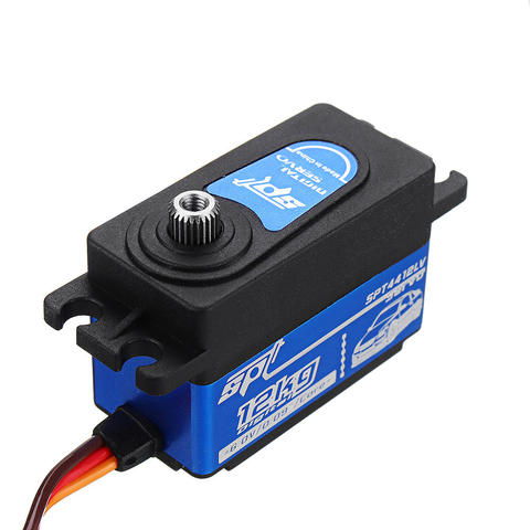 SPT Servo SPT4412LV 12KG Digital Servo Large Torque Metal Gear Low Profile Servo 1:10 Short Body For RC Car Robot Airplane Boat ► Photo 1/6