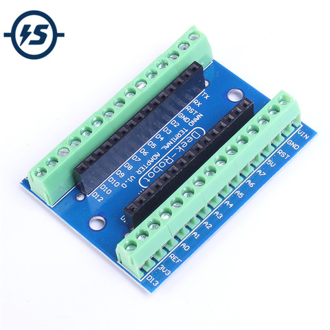 For Arduino NANO Elektronik Devreler Nano Terminal Expansion Board Terminal Board Adapter Screw IO Shield Electronic Circuit ► Photo 1/1