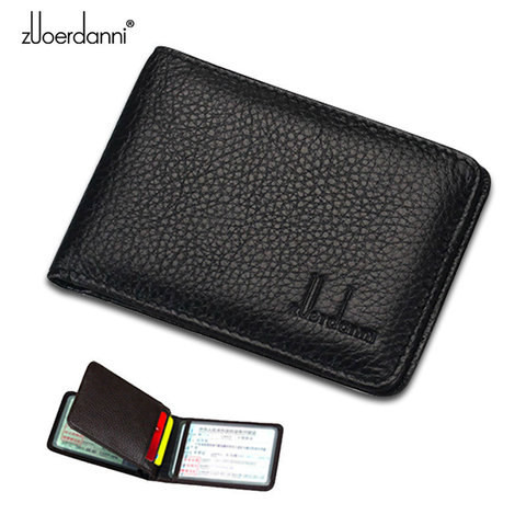 Hot High Quality Driver License Cover Genuine Leather Car Driving Documents Bag Credit Card Holder ID Card Case 3 Folds T3579 ► Photo 1/6