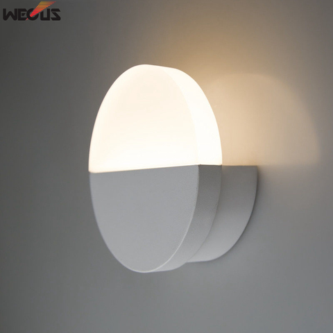(WECUS) Nordic bedroom wall lamp, creative living room / aisle / stair / bedside wall lamp, TV background wall lamp ► Photo 1/6