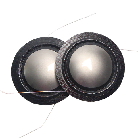 2PCS 25.4mm Imported Metal Titanium Film +Silk Side Diaphragm 25 Core Tweeter Speaker Repair Accessories ► Photo 1/6