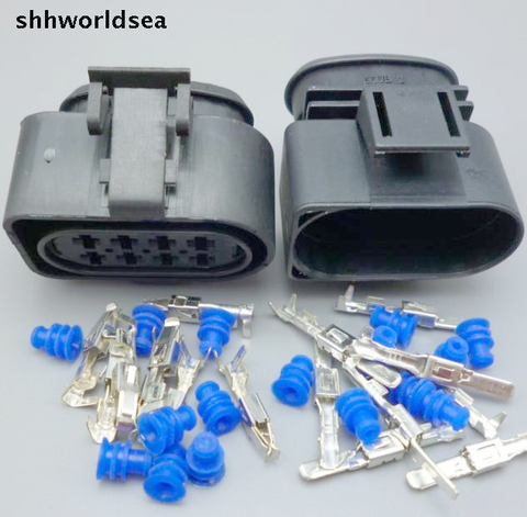 shhworldsea 4sets 8 Pin 3.5m Car Oil nozzle plug Fuel spray nozzle plug Auto diesel common rail crankshaft sensor connector ► Photo 1/4