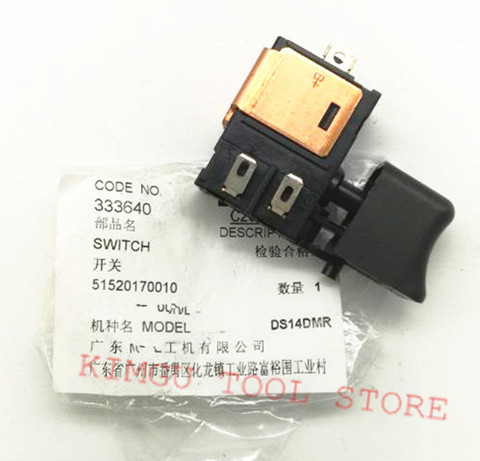 Genuine 18V DC-SPEED CONTROL SWITCH for Hitachi 333640 DS18DSDL DS18DMR DS18DL DS14DSDL DS14DMR DS14DL Cordless Impact Driver ► Photo 1/1