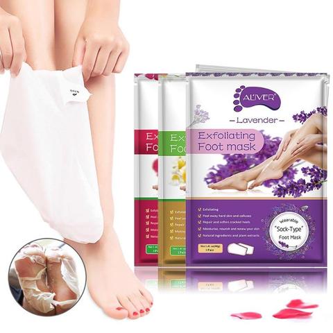 2pcs/bag Exfoliating Foot Mask Feet Cream for Dead Skin Removal Foot Care Tool Removing Dead Skin Foot Peeling Whitening Foot ► Photo 1/6
