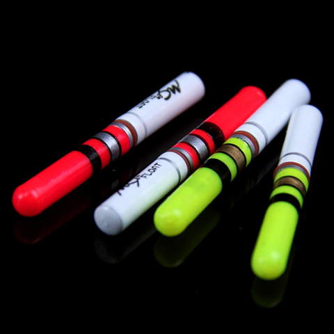 10Pcs Light Sticks Green / Red Work with CR322 Battery Operated LED Luminous Float Night Fishing Tackle B276 ► Photo 1/5