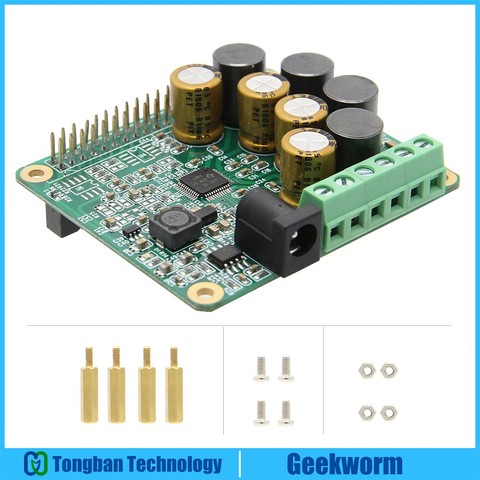 Raspberry Pi Amplifier HIFI AMP Expansion Board Audio Module Compatible w/ Raspberry Pi 4 Model B/ Pi 3 Model B+/3B/2B/B+ ► Photo 1/6