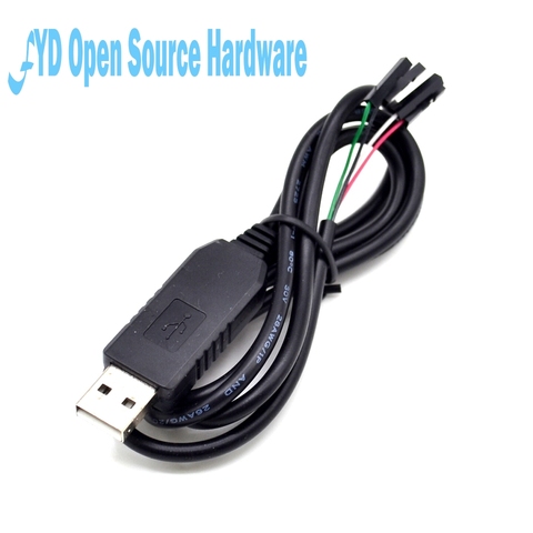 1pcs PL2303 PL2303HX USB to UART TTL Cable module 4p 4 pin RS232 Converter in stock ► Photo 1/4