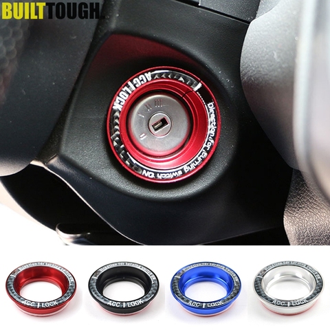 For Ford Focus 2 3 Mk2 Mk3 Escape/Kuga/Fusion/Mondeo Car Ignition Key Hole Switch Ring Circle Cover Stickers Garnish Accessories ► Photo 1/6