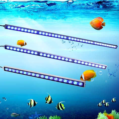 1pc 54W/81W/108W Waterproof IP65 Waterproof LED Aquarium light Bar Bars Strip for Reef Coral Plant Fish Tank Lamp Lighting ► Photo 1/6