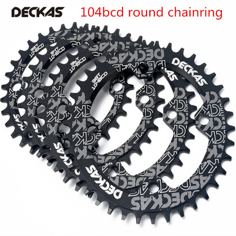 Round 104bcd 32/34/36/38T Mountain MTB Bicycle Bike Narrow Tray Wide Chainring for M370 M410 M610 M615 M670 M780 ► Photo 1/6