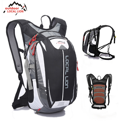 LOCAL LION Bicycle Backpack 18L Breathable Outdoor Climbing Riding Backpack Ultralight Rucksacks Fietstassen MTB Cycling Bag ► Photo 1/6
