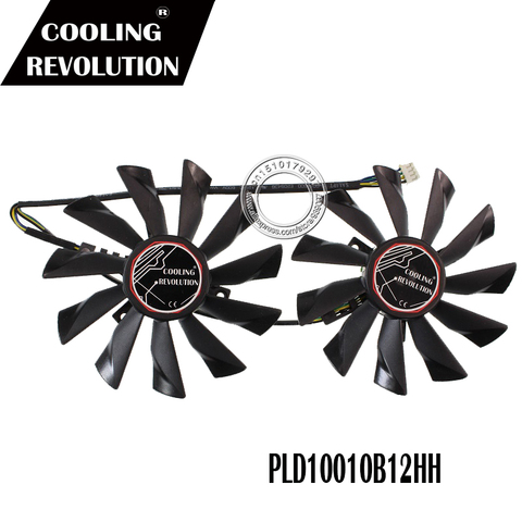 95mm Cooler Fan For MSI GTX780Ti/780/760/750Ti R9 290X/290/280X/280/270X GAMING PLD10010S12HH Cooling Fan ► Photo 1/2