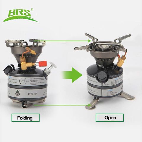 BRS-12A Power Multi-fuel Portable Lightweight Outdoor Camping Oil Stove Diesel Kerosene Stove ► Photo 1/4