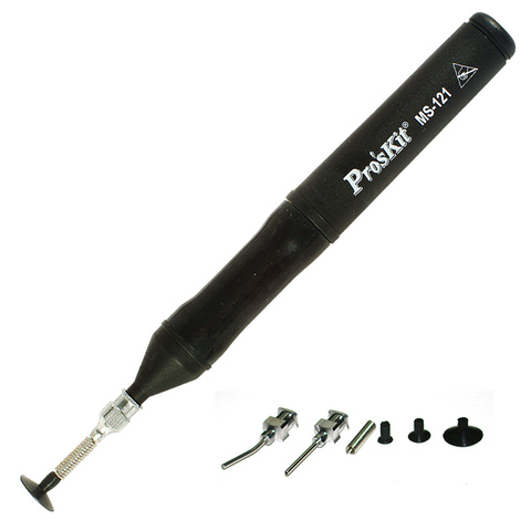 Pro'sKit MS-121 Portable Simple type Vacuum Suction Pen IC Pick Up SMD Vacuum Sucking Pen Soldering Rework Hand Tools ► Photo 1/4