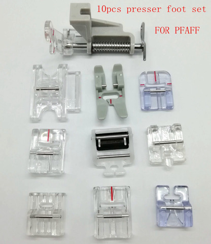 10 pcs presser foot set for pfaff ► Photo 1/1