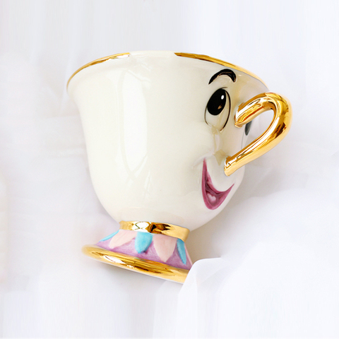 Cute Cartoon Tea Pot Beauty And The Beast Teapot Mug Mrs Potts Chip Tea Pot  Cup