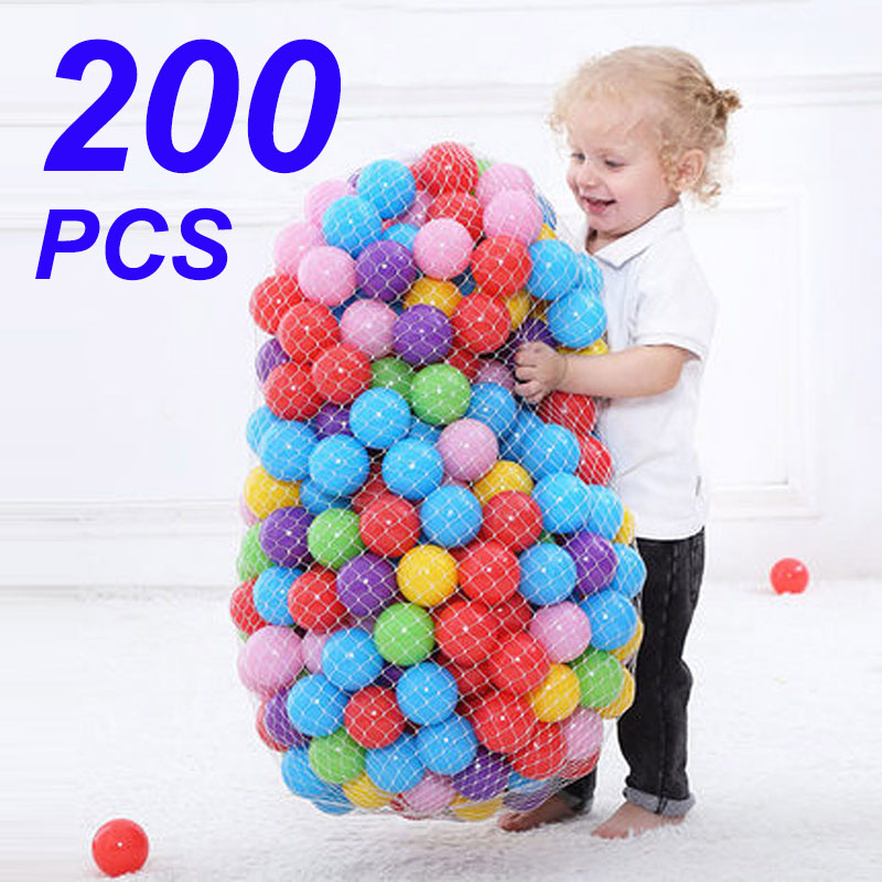 20 pcs Colorful Ball Fun Plastic Ocean Ball Ball Soft Baby Kid Toy Swim Pit Toy