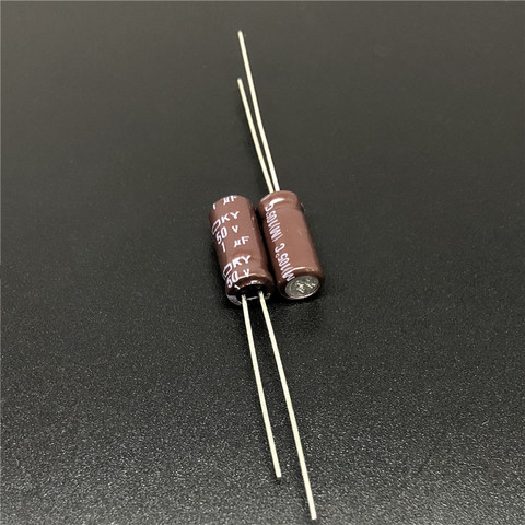 10pcs 1uF 50V NIPPON NCC KY Series 5x11mm Low ESR 50V1uF Aluminum Electrolytic Capacitor ► Photo 1/2