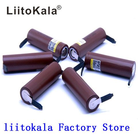 2022 Liitokala 18650 rechargeable Battery 3000mAh battery 18650 HG2 3.6V discharge 20A dedicated  Power batteries+DIY Nickel ► Photo 1/6