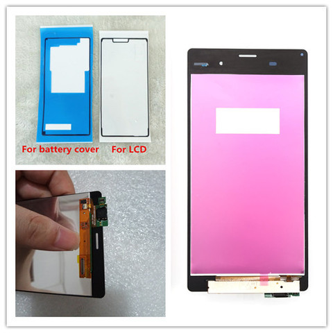 Black or white For SONY Xperia Z3 Display Touch Screen Digitizer Z3 LCD Screen Dual D6603 D6633 D6653 D6683 ► Photo 1/2