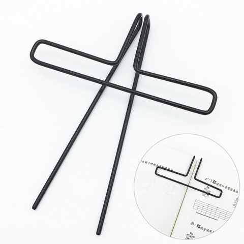 Music Book Sheet Clip Holder for Guitar Piano Violin Cello Flute Musical Instrument Musician Helper Plated Steel High Strength ► Photo 1/6