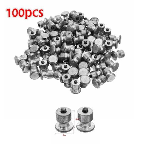 Car Tires Studs Screw Snow Spikes Wheel Tyres Snow Chains Studs For Shoes ATV Car Motorcycle Tires 100pcs Winter Wheel Lugs ► Photo 1/6