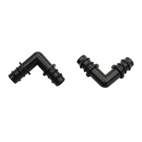 5 Pcs 12mm 90 Degree Angle Elbow Bend Pipe Fittings Garden Micro Irrigation Water Connectors Connector Repairman Water Hose ► Photo 1/6