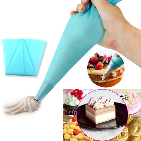 1 pcs 30cm Length Silicone Icing Piping Cream Pastry Bag Cake Decorating Tool Baking Tools Free Shipping ► Photo 1/5