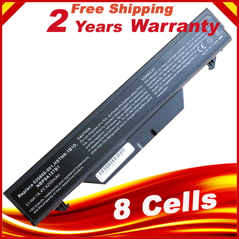 8 Cell 14.4 V Laptop Battery for  HP ProBook 4720s 4510s 4510s/CT 4515s 4515s/CT 4710s 4710s/CT HSTNN-IB89 HSTNN-OB89 battery ► Photo 1/6