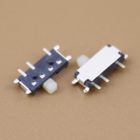 YuXi New 1PCS/Lot MP3 Toggle Switch MK12C02 7P-12608 Micro Switch Miniature Toggle MP3 Key Button Wholesale ► Photo 1/3