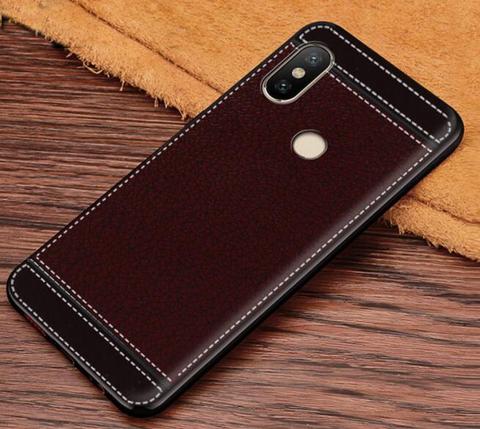 ZB602KL Case Ultra Thin Matte Leather Textured Soft TPU Case for ASUS Zenfone Max Pro M1 ZB602KL X00TD M2 ZB631KL ZB633KL ► Photo 1/3