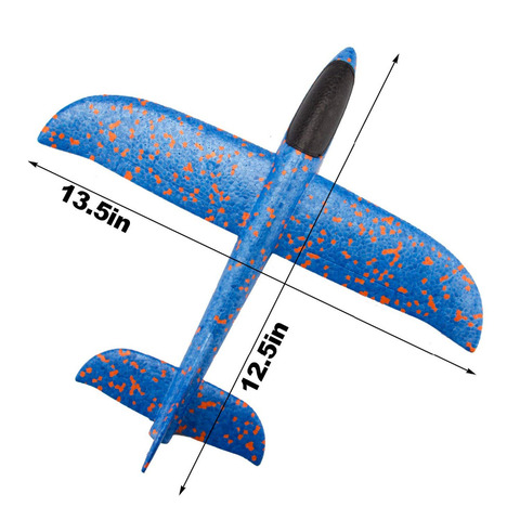 34Cm Foam Plane Throwing Glider Toy Airplane Inertial Foam EPP Flying Model gliders Outdoor Fun Sports Planes toy for children ► Photo 1/6