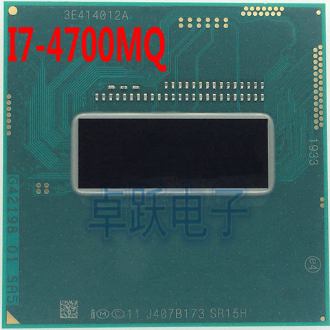 Intel Laptop CPU I7-4700MQ I7 4700MQ SR15H 2.4GHZ-3.4GHZ Official version scrattered pieces Free shipping ► Photo 1/1