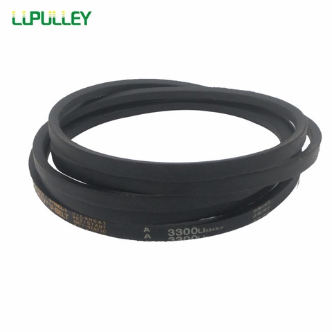 LUPULLEY V-Belt A Type Black Rubber Drive Belt Inch A20/21/22/23/24/25/26/27/28/29 Inner Girth for Machine Transmission ► Photo 1/3