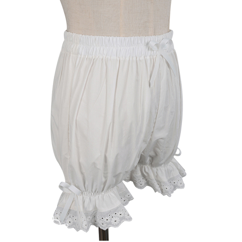 Sweet Cotton Lolita Shorts/Bloomers with Lace Trimming ► Photo 1/6