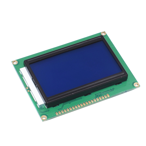 128*64 DOTS LCD module 5V blue screen 12864 LCD with backlight ST7920 Parallel port LCD12864 128x64 ► Photo 1/2