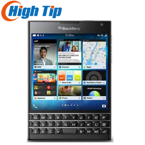 Original Q30 Unlocked BlackBerry passport  LTE  BlackBerry OS 10.3 Quad core 3GB RAM 32GB ROM 13MP Camera cell Phone refurbished ► Photo 1/1