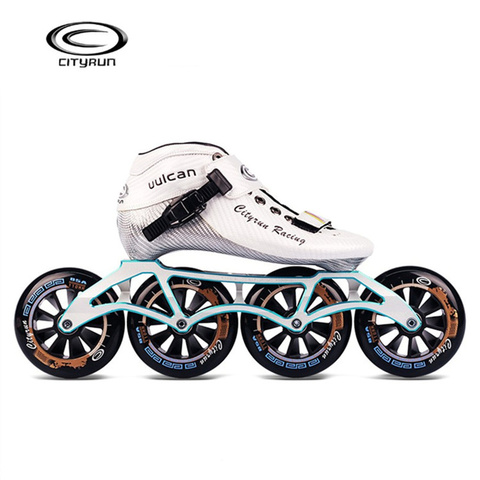 CTS CITYRUN Professional Speed Skating Shoes 7000 Alloy CNC Powerslide 4X110mm 110mm 100mm 90mm 85A Roller Skating Base Wheel CT ► Photo 1/1
