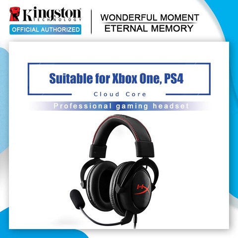 Original KINGSTON HyperX Cloud Core Gaming Headset Suitable for computer phone tablet Headphones With microphone ► Photo 1/6
