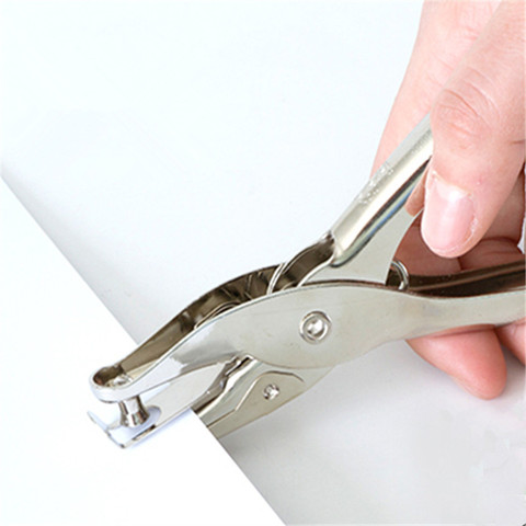High quality Handheld Hole Metal Punch Make  School student office tool ► Photo 1/6